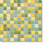 Керамическая мозаика Agrob Buchtal Plural 23x23x6,5 мм, цвет Farbraum kraftvall 5510