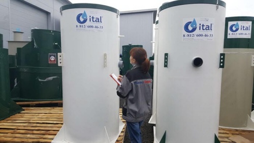 Аэрационная установка для очистки сточных вод Итал Био (Ital Bio)  Био 8 Миди
